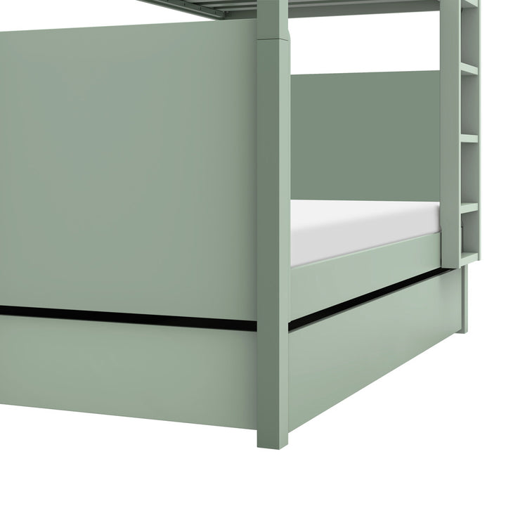 Universal Twin Storage Trundle Bed