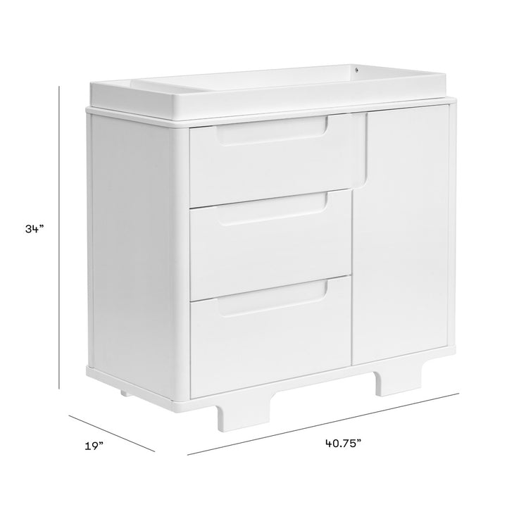 Yuzu 3-Drawer Changer Dresser