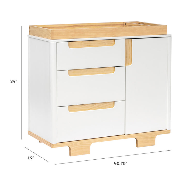 Yuzu 3-Drawer Changer Dresser