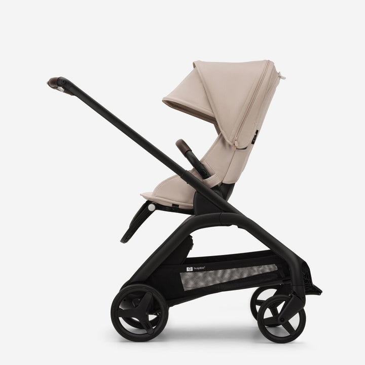 Side view of Bugaboo Dragonfly Stroller in -- Color_Desert Taupe