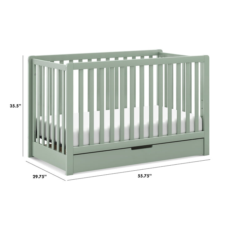 Colby 4-in-1 Convertible Crib with Trundle Drawer