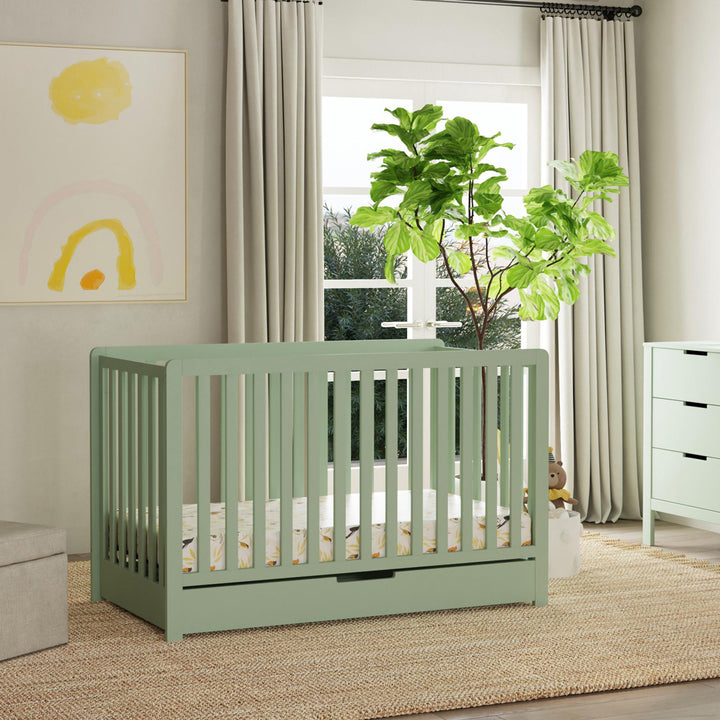 Colby 4-in-1 Convertible Crib with Trundle Drawer