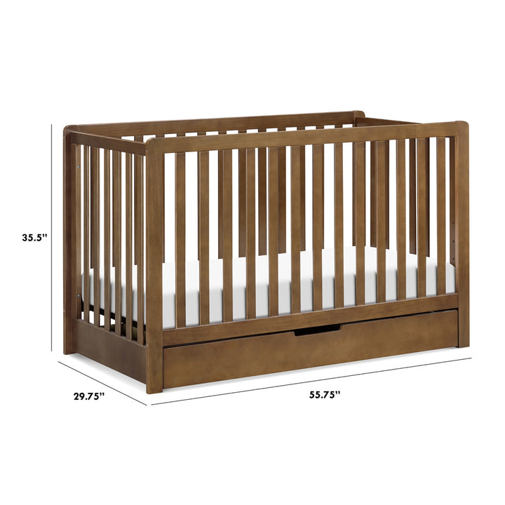 Colby 4-in-1 Convertible Crib with Trundle Drawer