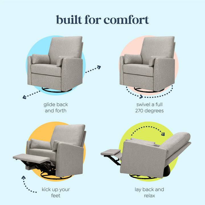 Ethan Recliner and Swivel Glider