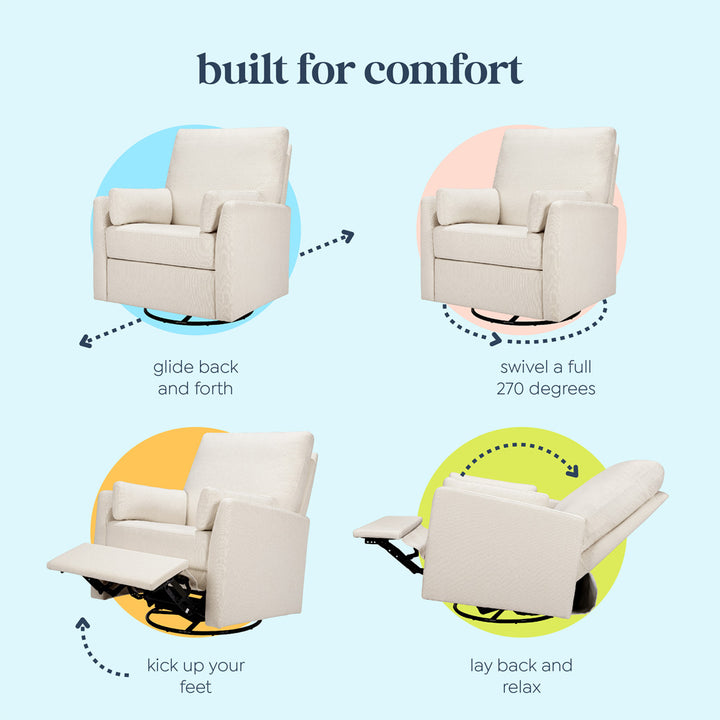 Ethan Recliner and Swivel Glider