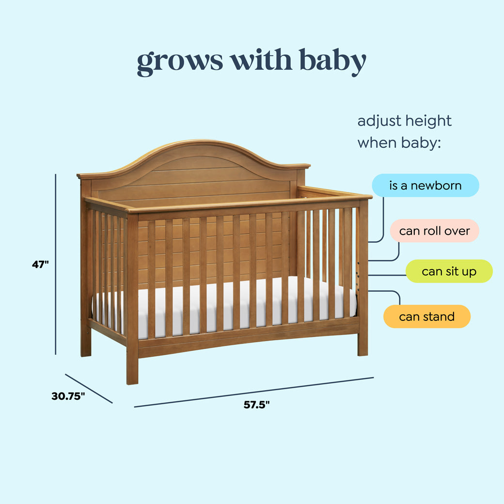 Davinci jayden crib chestnut best sale