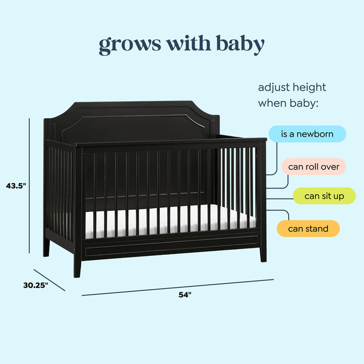 Chloe Regency 4-in-1 Convertible Crib