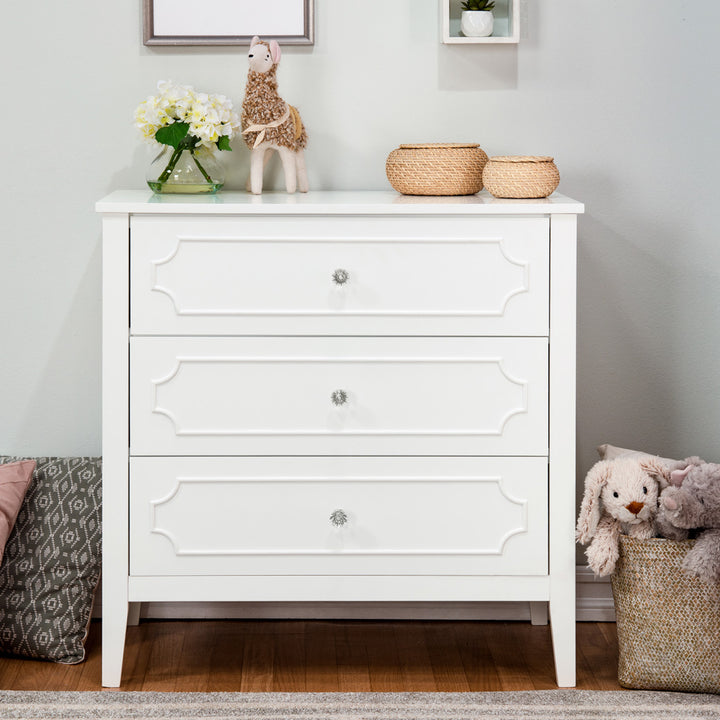 Chloe Regency 3-Drawer Dresser