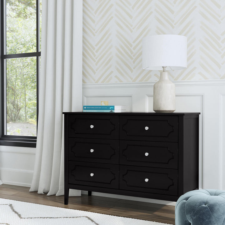 Chloe Regency 6-Drawer Dresser