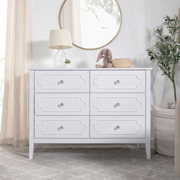 Chloe Regency 6-Drawer Dresser