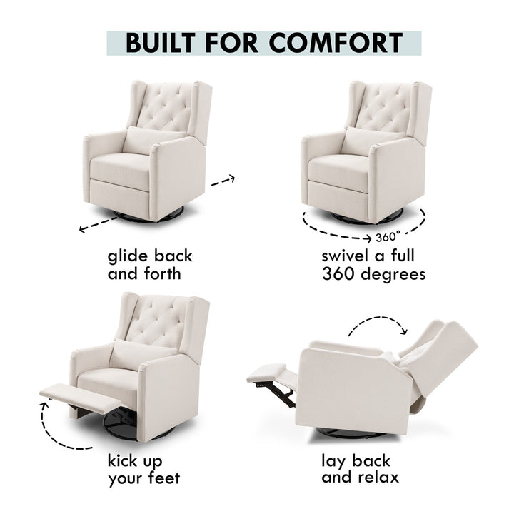 Everly Recliner and Swivel Glider