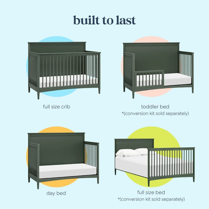 Frem 4-in-1 Convertible Crib