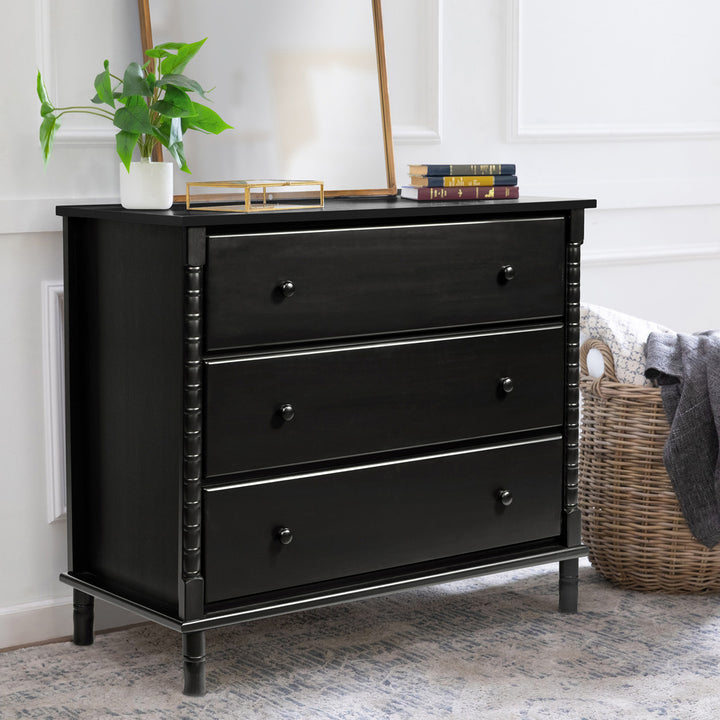 Jenny Lind Spindle 3-Drawer Dresser