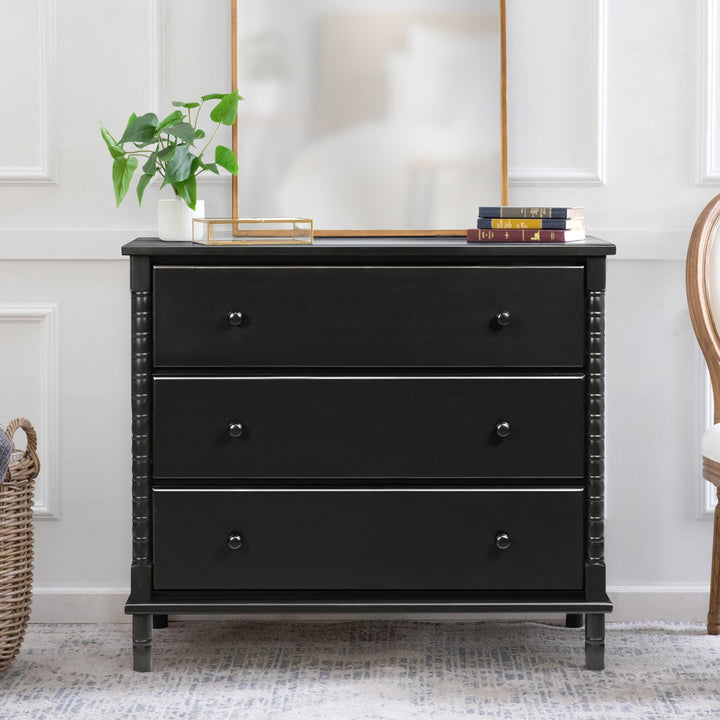 Jenny Lind Spindle 3-Drawer Dresser