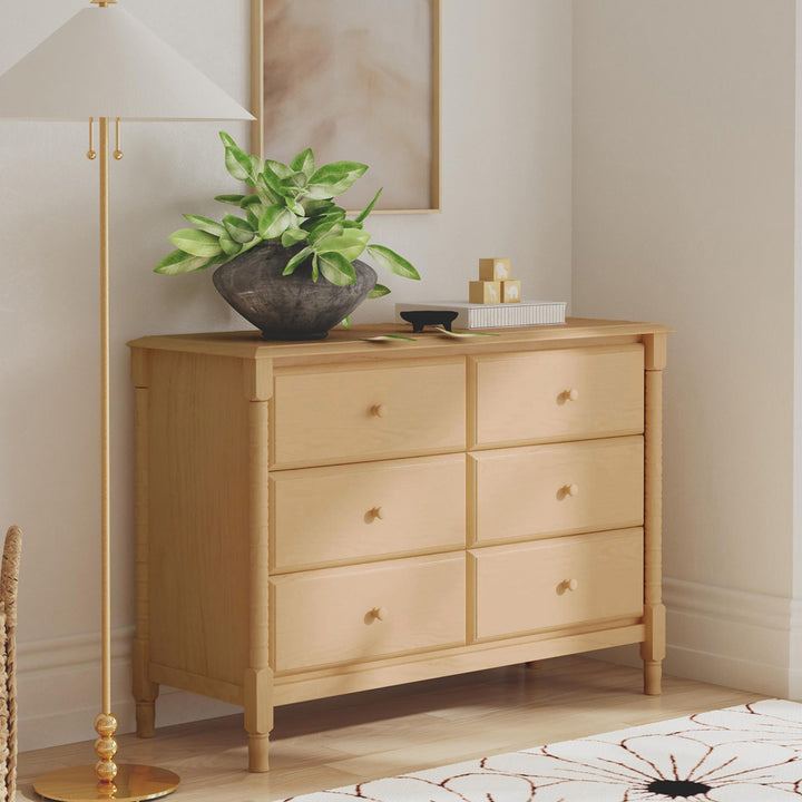 Jenny Lind Spindle 6-Drawer Dresser