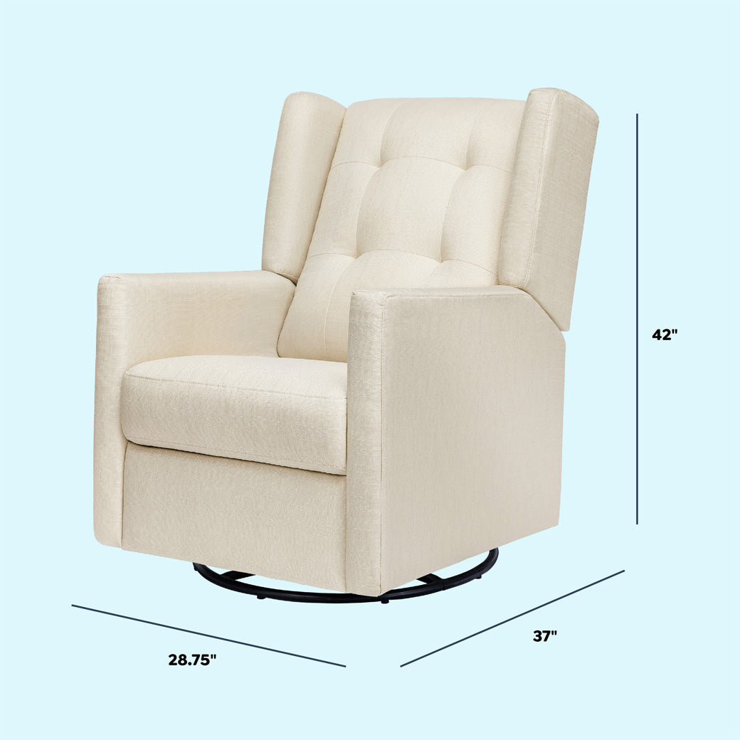 DaVinci Maddox Recliner Swivel Glider Modern Nursery