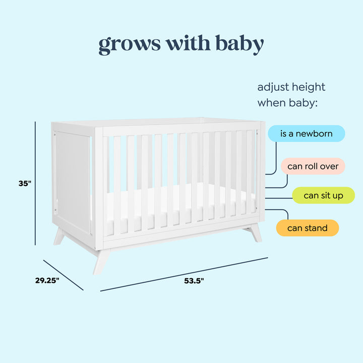 Otto 3-in-1 Convertible Crib