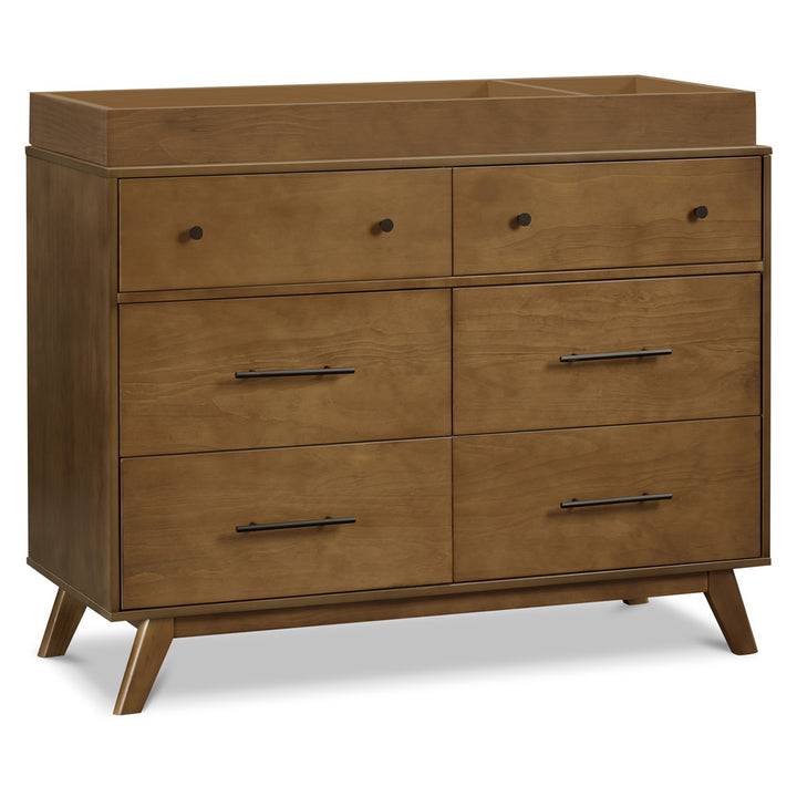 DaVinci Otto 6-Drawer Dresser with changing tray  in -- Color_Walnut