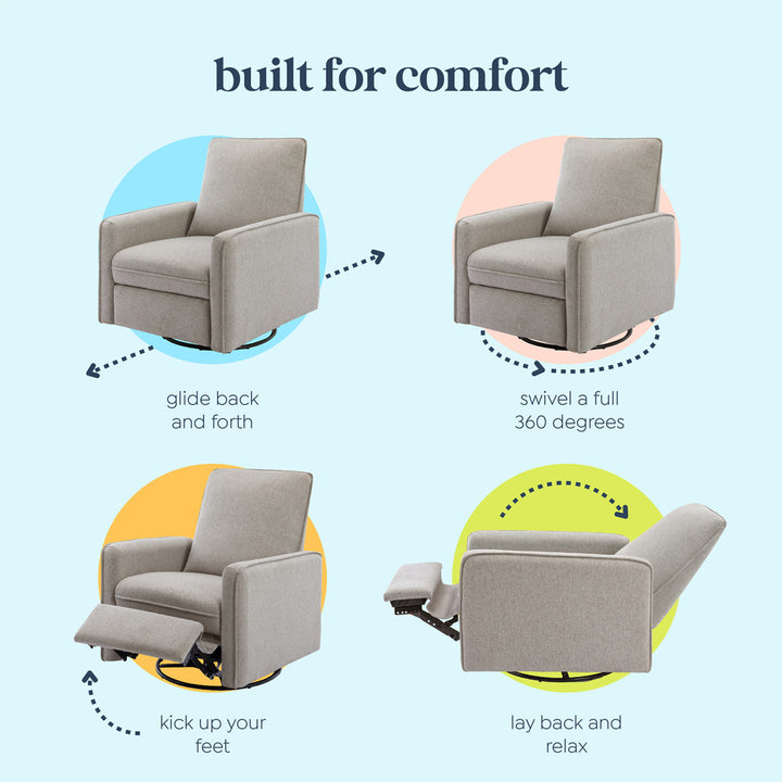 Penny Recliner And Swivel Glider