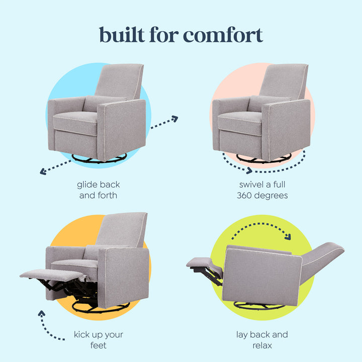 Piper Recliner & Swivel Glider