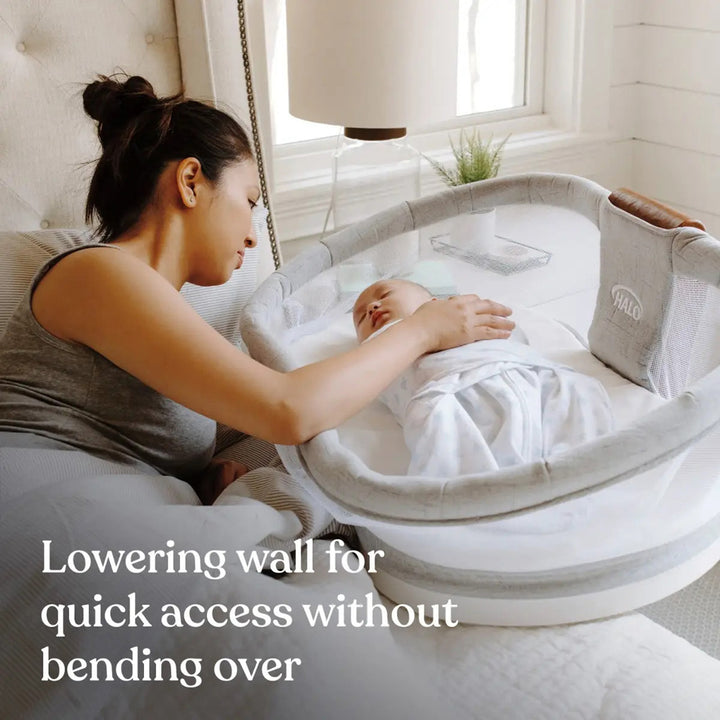 Luxe Next Gen Bassinest + Naturepedic FR-Free Organic Mattress Bundle