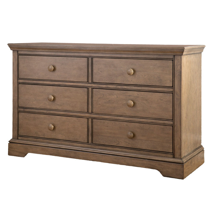 Westwood Design Hanley 6 Drawer Dresser in -- Color_Cashew