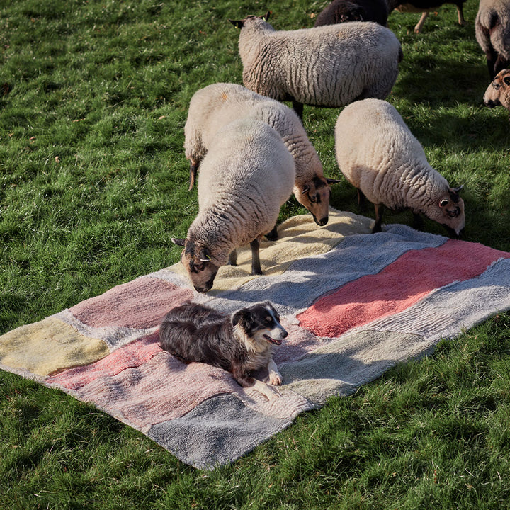 Abstract Woolable Rug