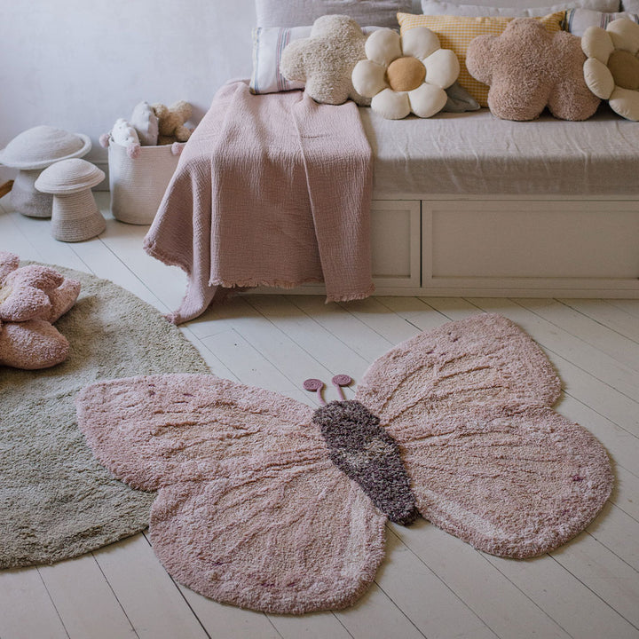 Baby Butterfly Washable Animal Rug