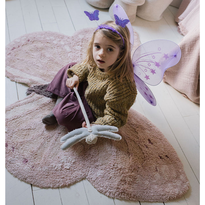 Baby Butterfly Washable Animal Rug