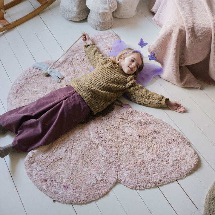 Baby Butterfly Washable Animal Rug