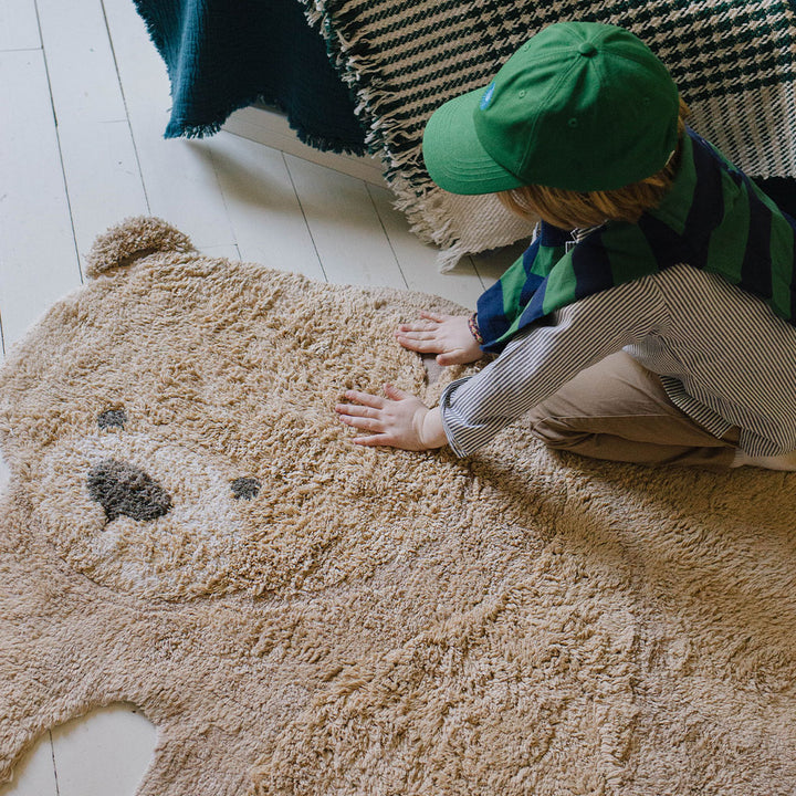 Bear Washable Animal Rug