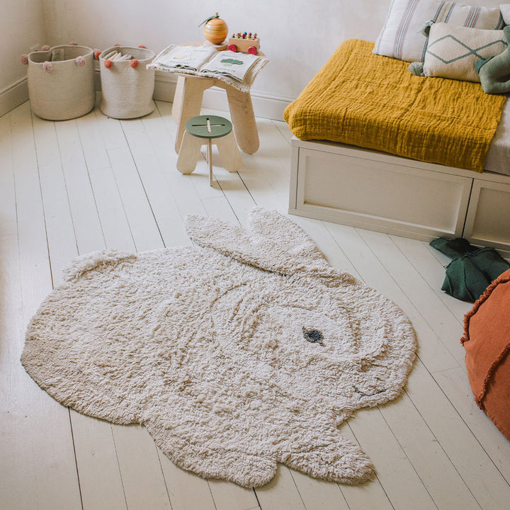 Bunny Washable Animal Rug