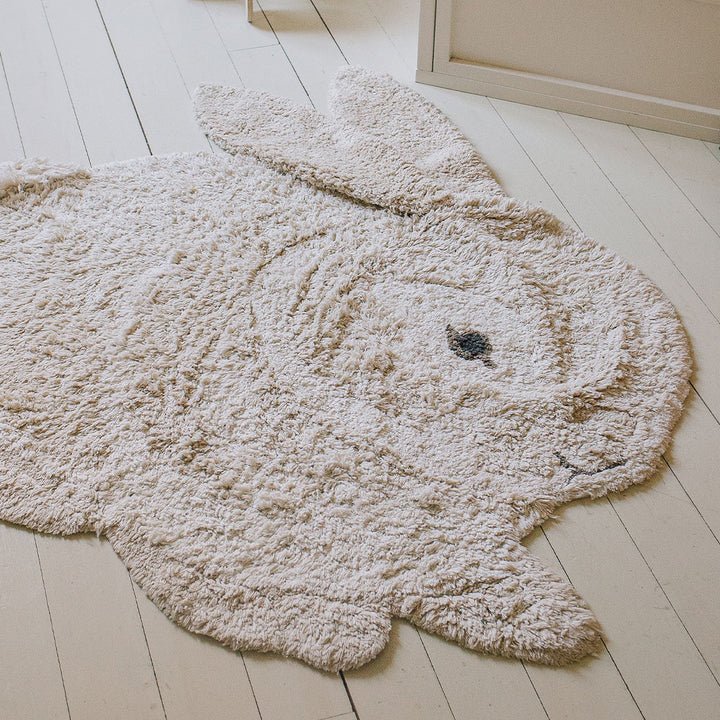 Bunny Washable Animal Rug