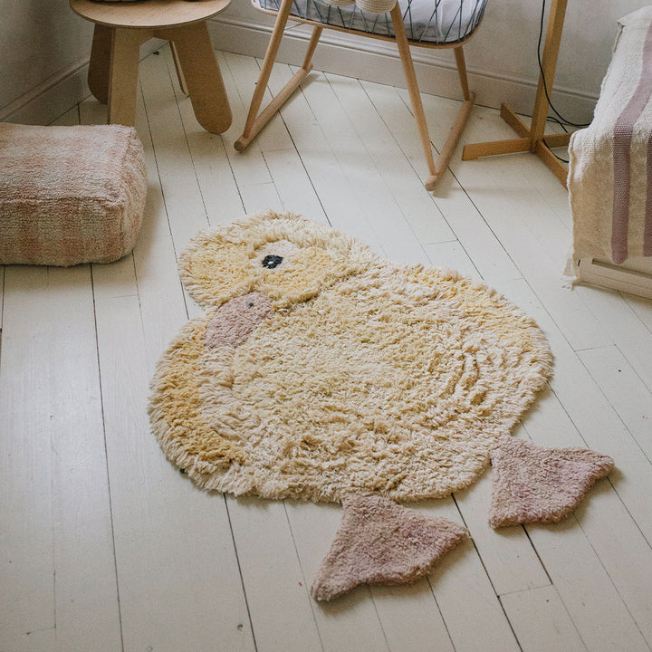 Ducky Washable Animal Rug