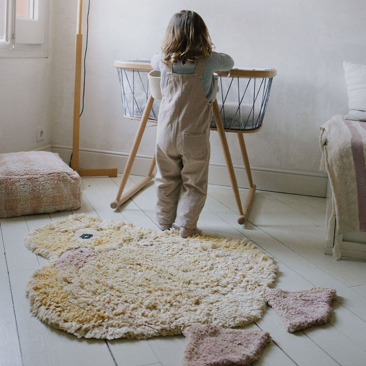 Ducky Washable Animal Rug