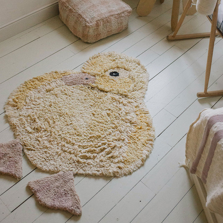 Ducky Washable Animal Rug