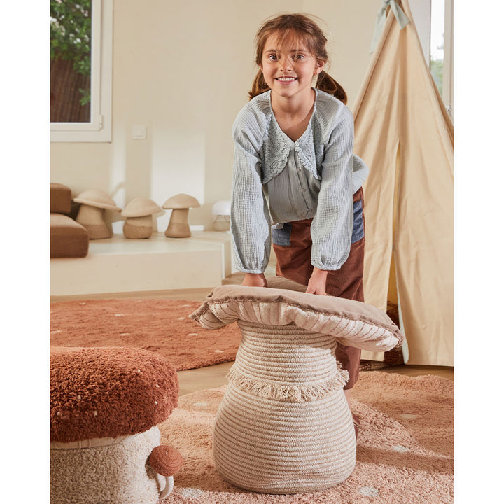 Giant Mushroom Basket