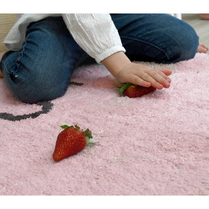 Happy Heart Cotton Rug