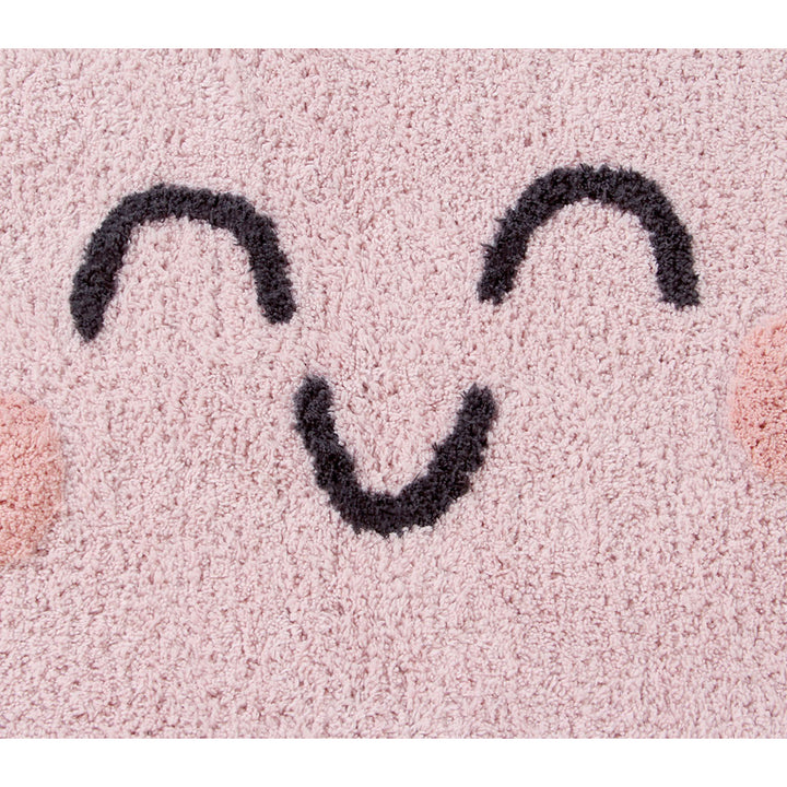 Happy Heart Cotton Rug