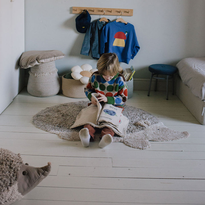 Hedgehog Washable Animal Rug