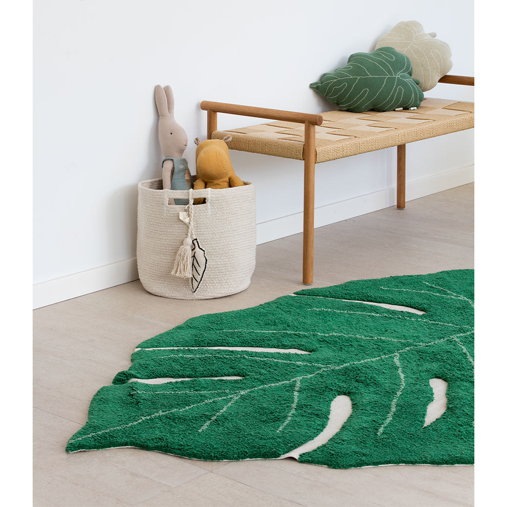 Lorena Canals Monstera purchases Leaf Washable Rug