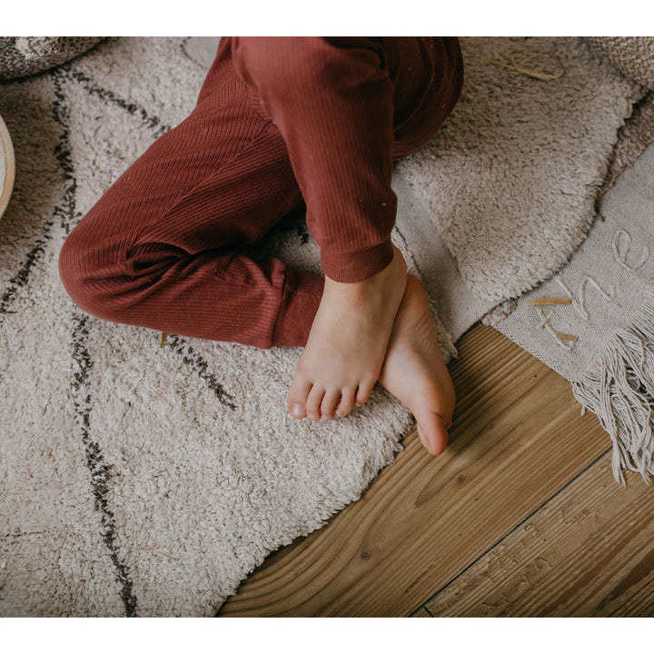 Monstera Washable Rug