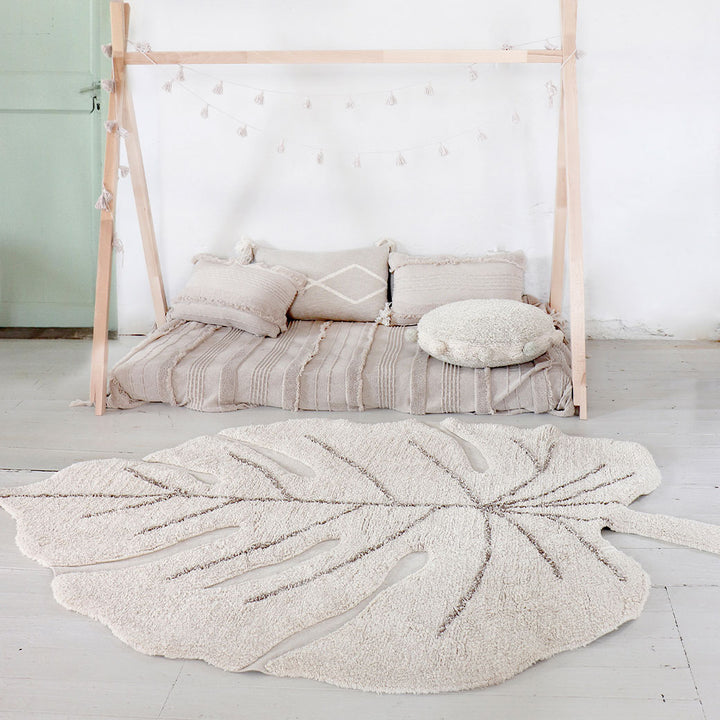 Monstera Washable Rug