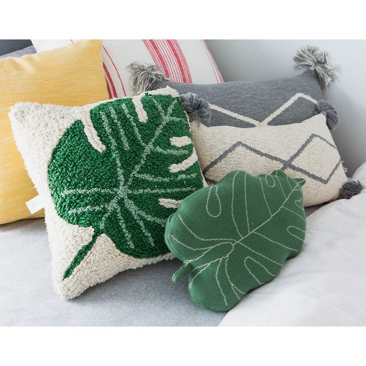 Monstera Cushion