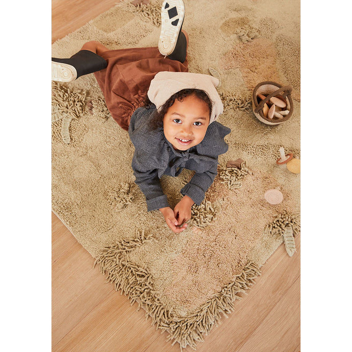 Mushroom Forest Washable Play Rug