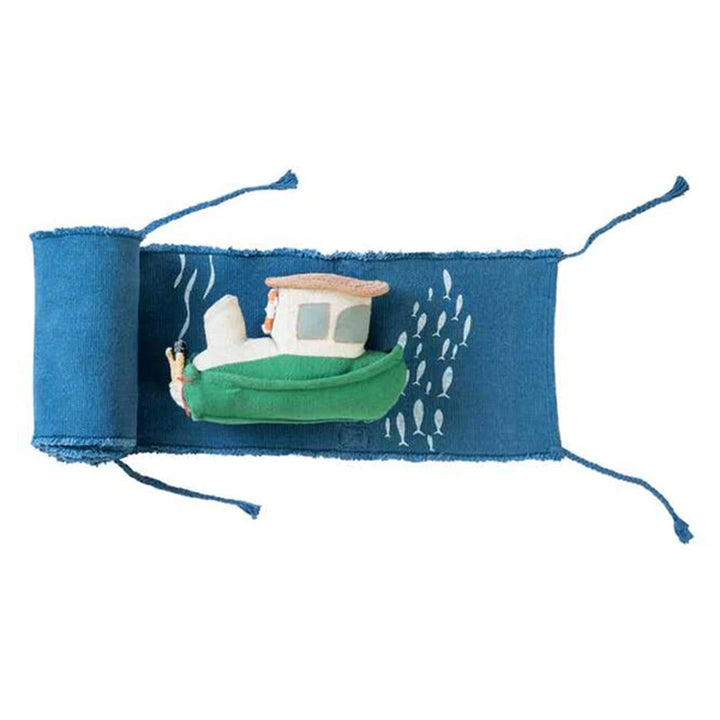 Sea Clean Up Boat Ride & Roll Soft Toy