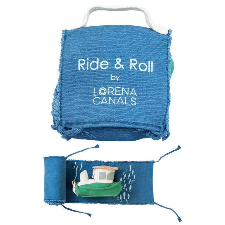 Sea Clean Up Boat Ride & Roll Soft Toy