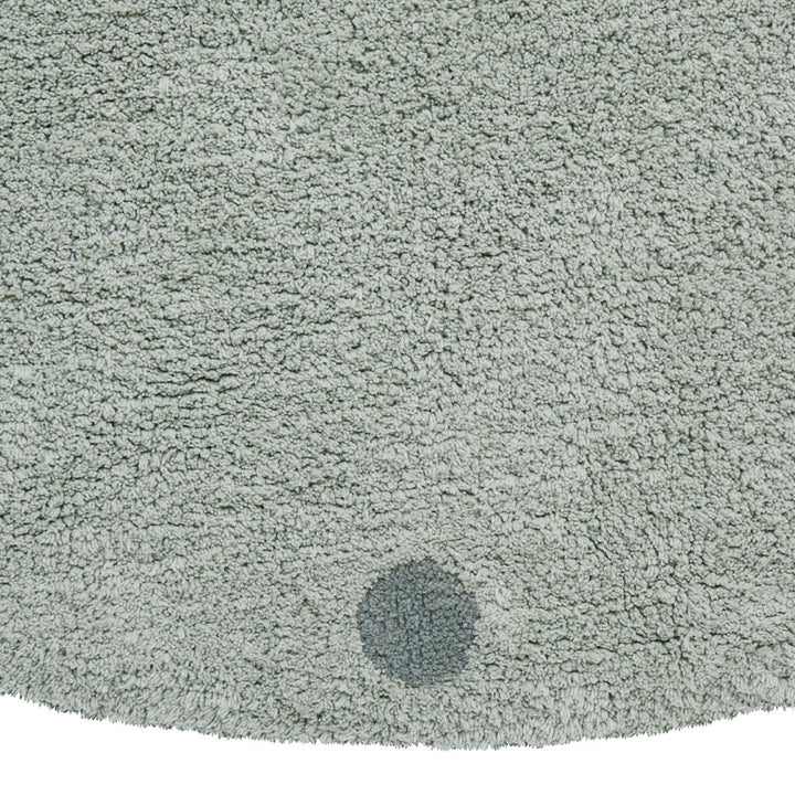 Round Dot Washable Rug