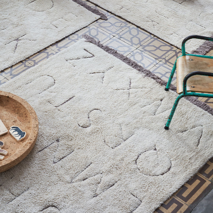 RugCycled ABC Washable Rug