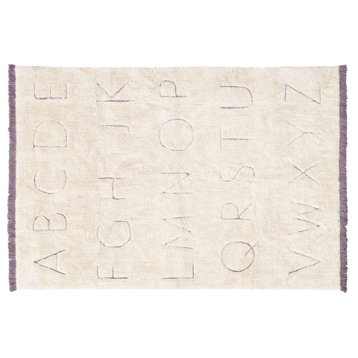 RugCycled ABC Washable Rug